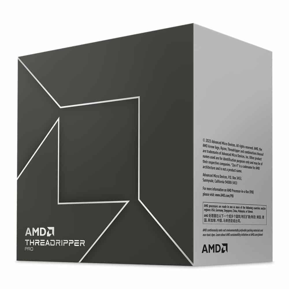 AMD Ryzen Threadripper PRO 7965WX 24 Core TR5 CPU-Processor